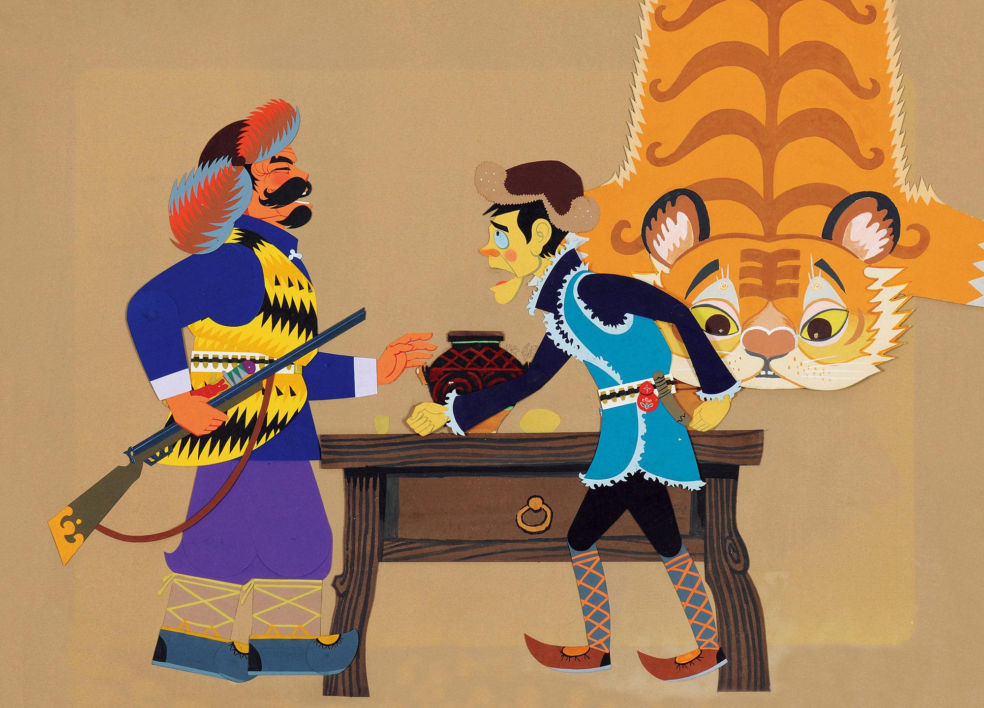 0293 狐狸打猎人