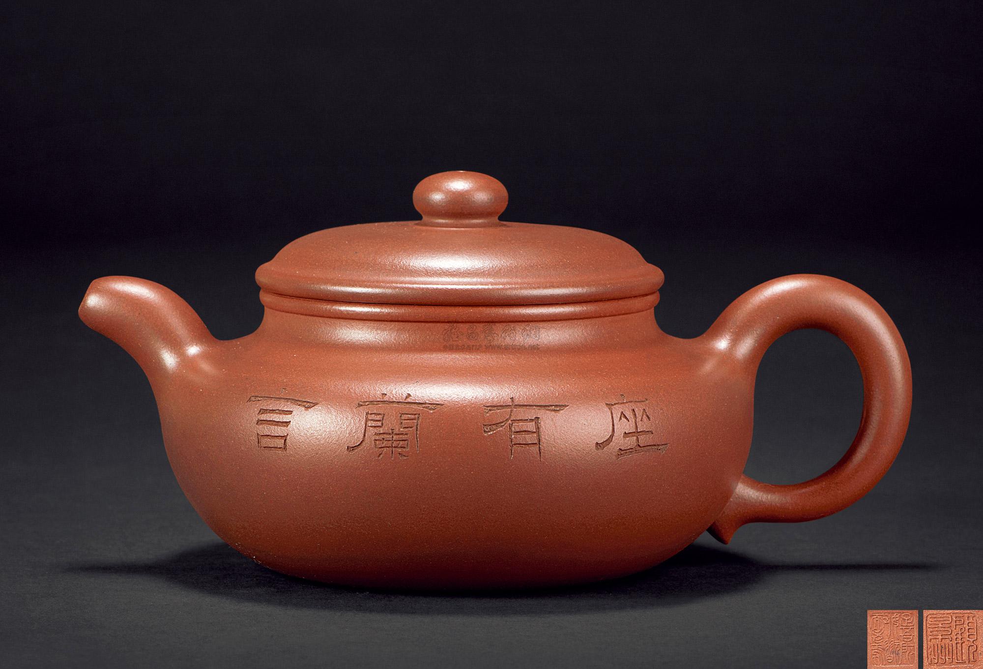 【顾景舟制座有兰言壶】拍卖品_图片_价格_鉴赏_紫砂_雅昌艺术品拍卖