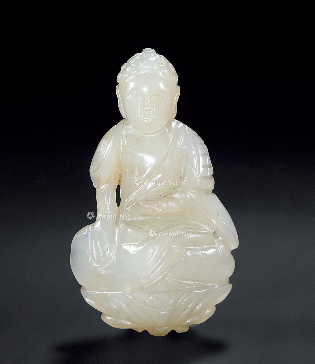 *0868 明 白玉佛