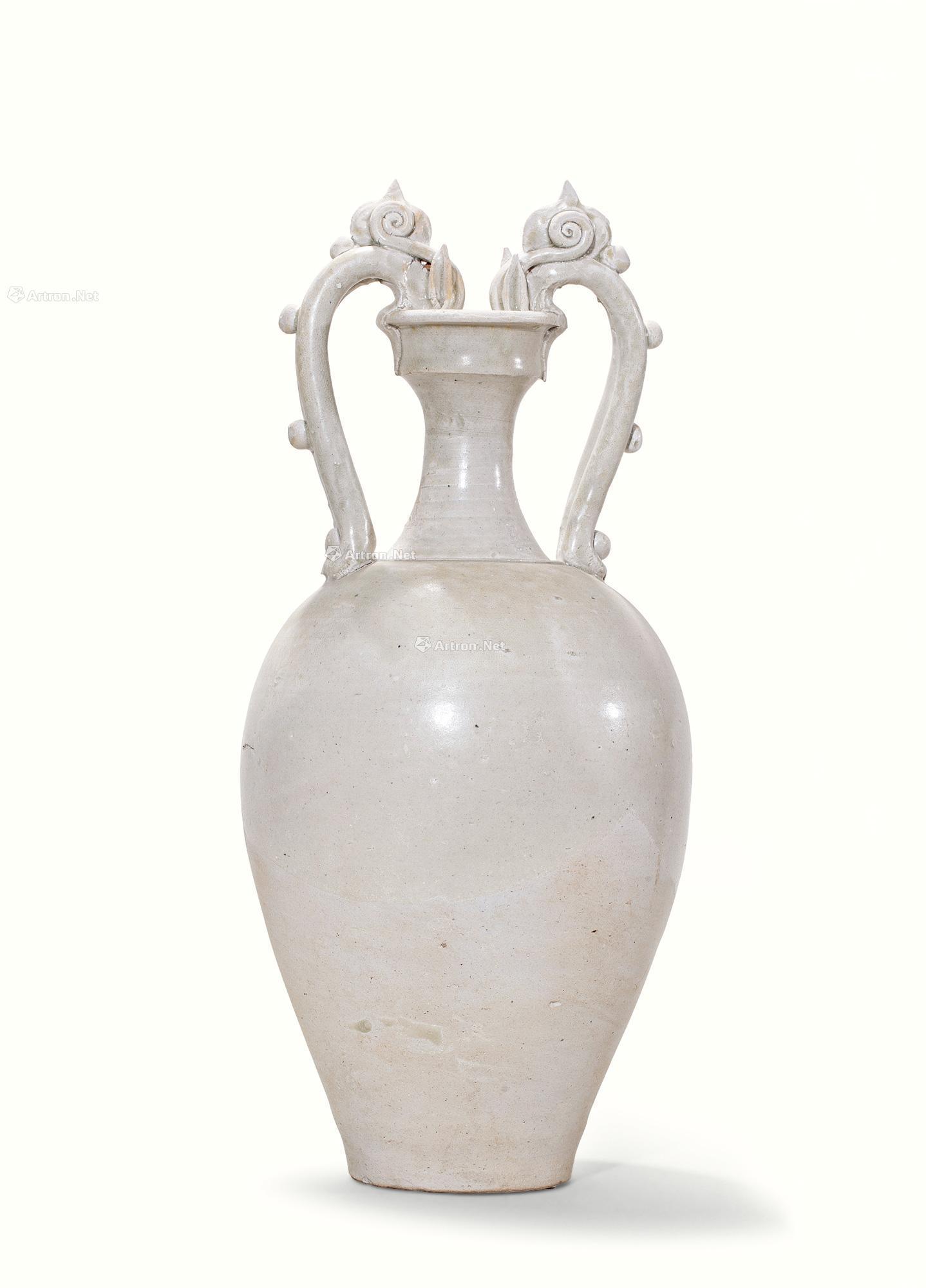 1632 隋 北方青白瓷双龙瓶