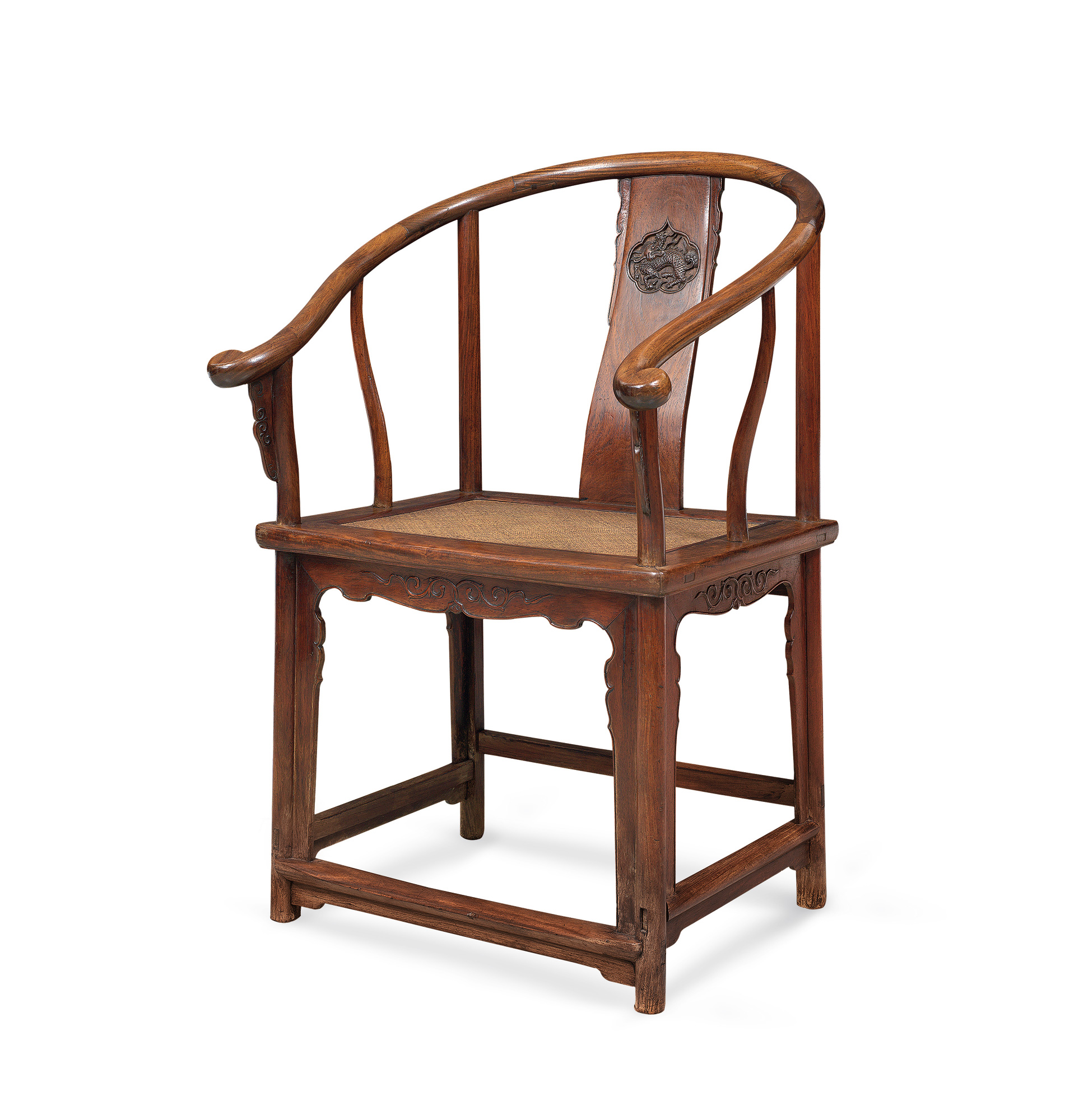 0688 明末 黄花梨圈椅