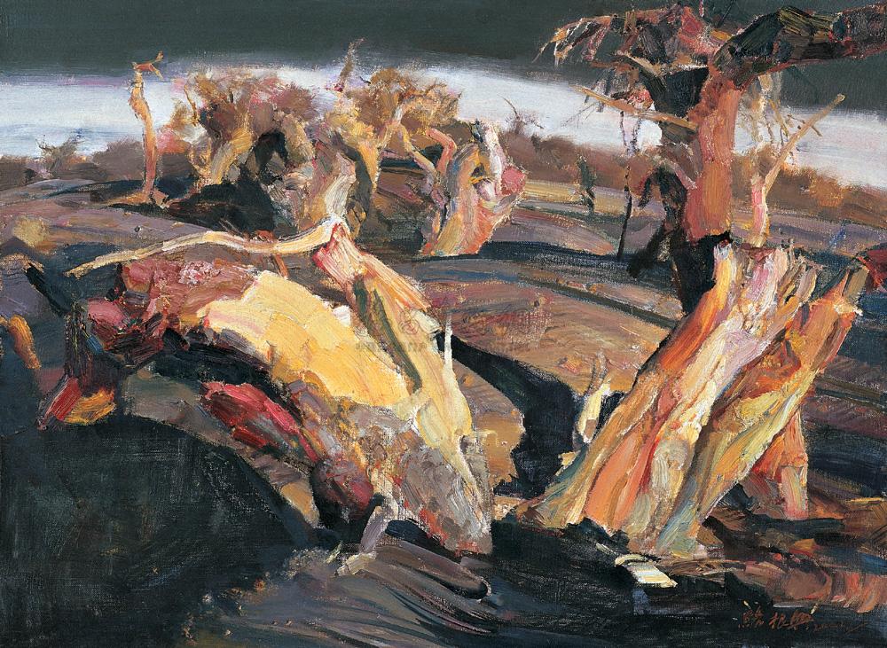 拍卖首页 北京翰海拍卖有限公司 2005秋季拍卖会 油画雕塑 lot号:分享