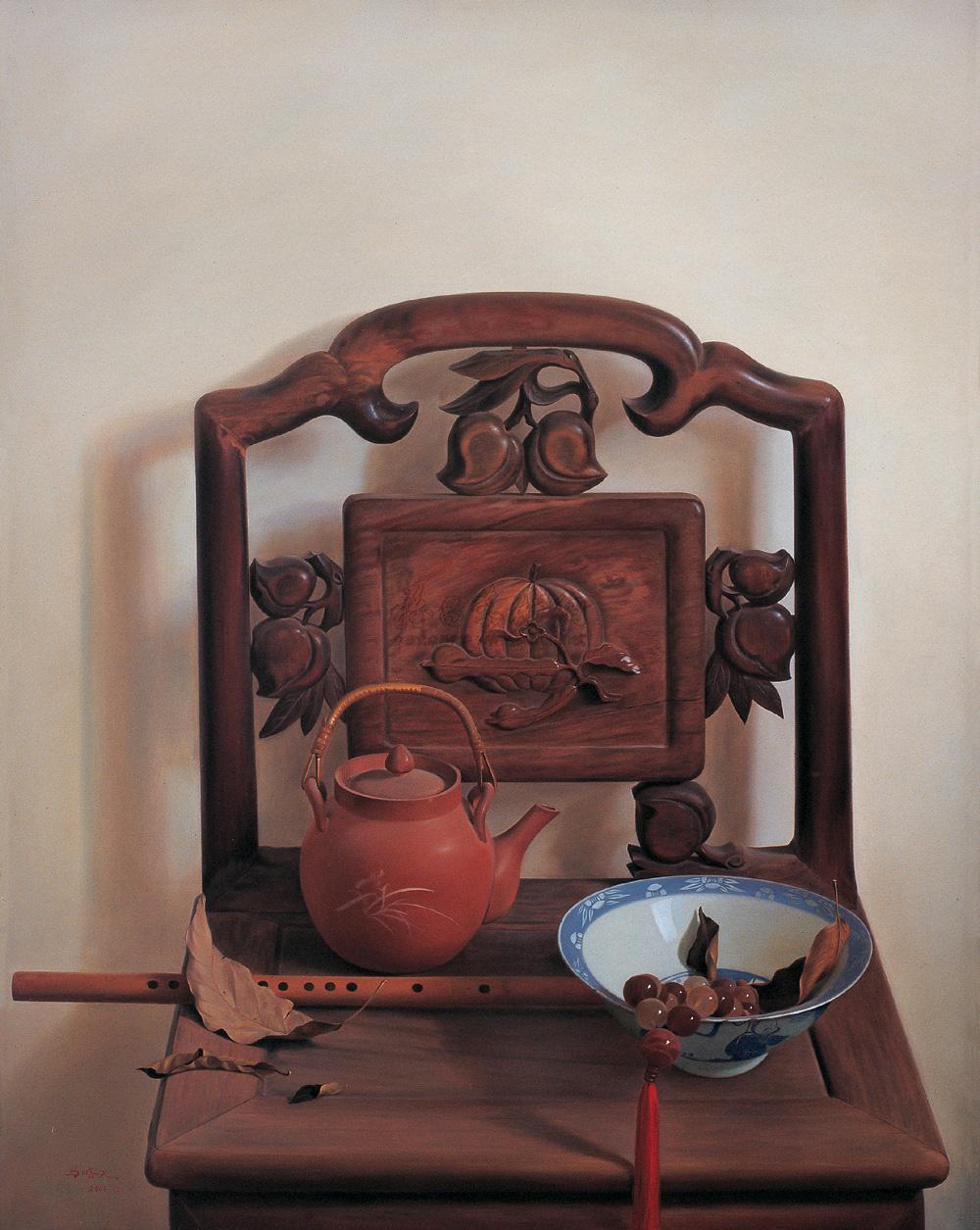 【椅子 布面 油彩】拍卖品_图片_价格_鉴赏_油画_雅昌艺术品拍卖网