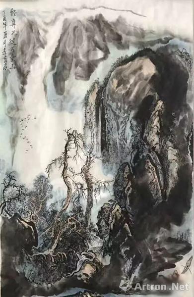 读李春山水画——看山还是山,看水还是水