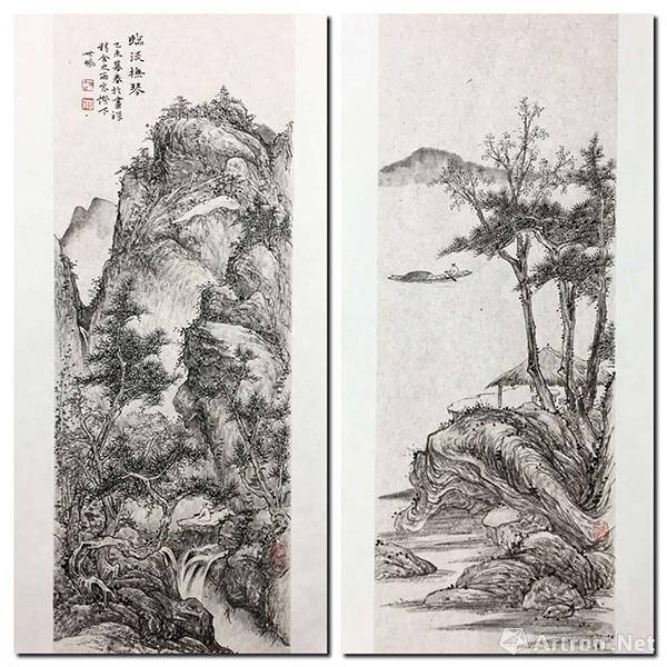 "形色贵州"2016贵州画院画家学术研究系列之胡世鹏写意山水观摩