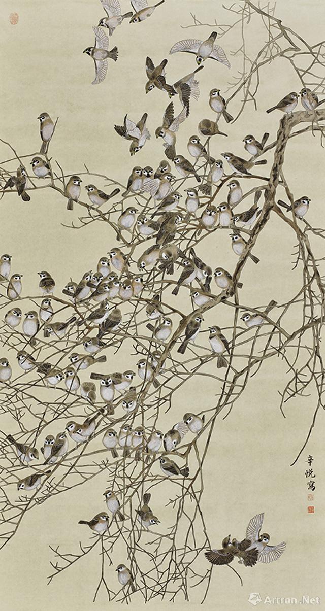 "青春心印"第三届关山月美术馆青年工笔画展