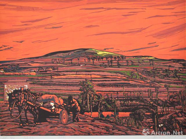 《高原沃土》  金泳向 80×110cm 2009年