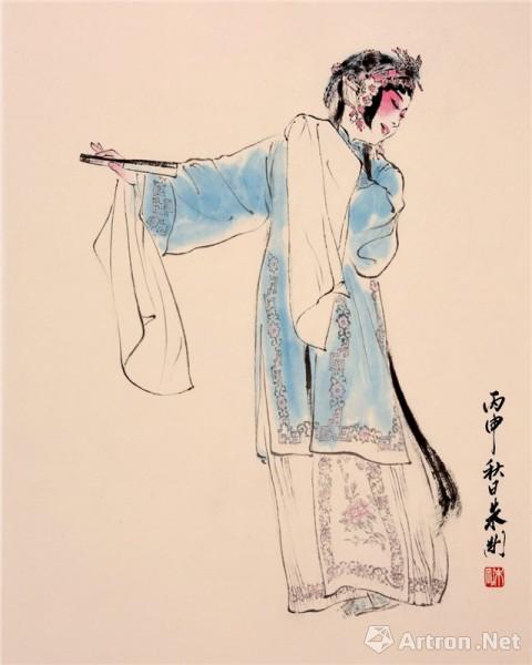 漫游牡丹亭纪念汤显祖逝世400周年 2016中国戏曲人物画年展