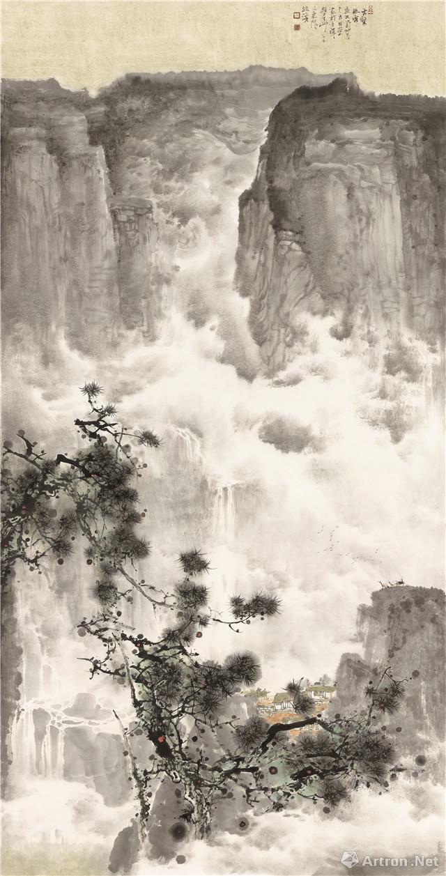 妙造自然梁国荣山水画展