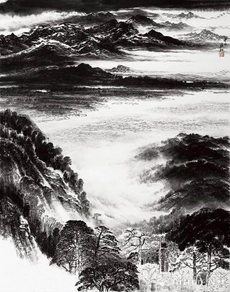 "吞吐大荒"许钦松山水画展-深圳站