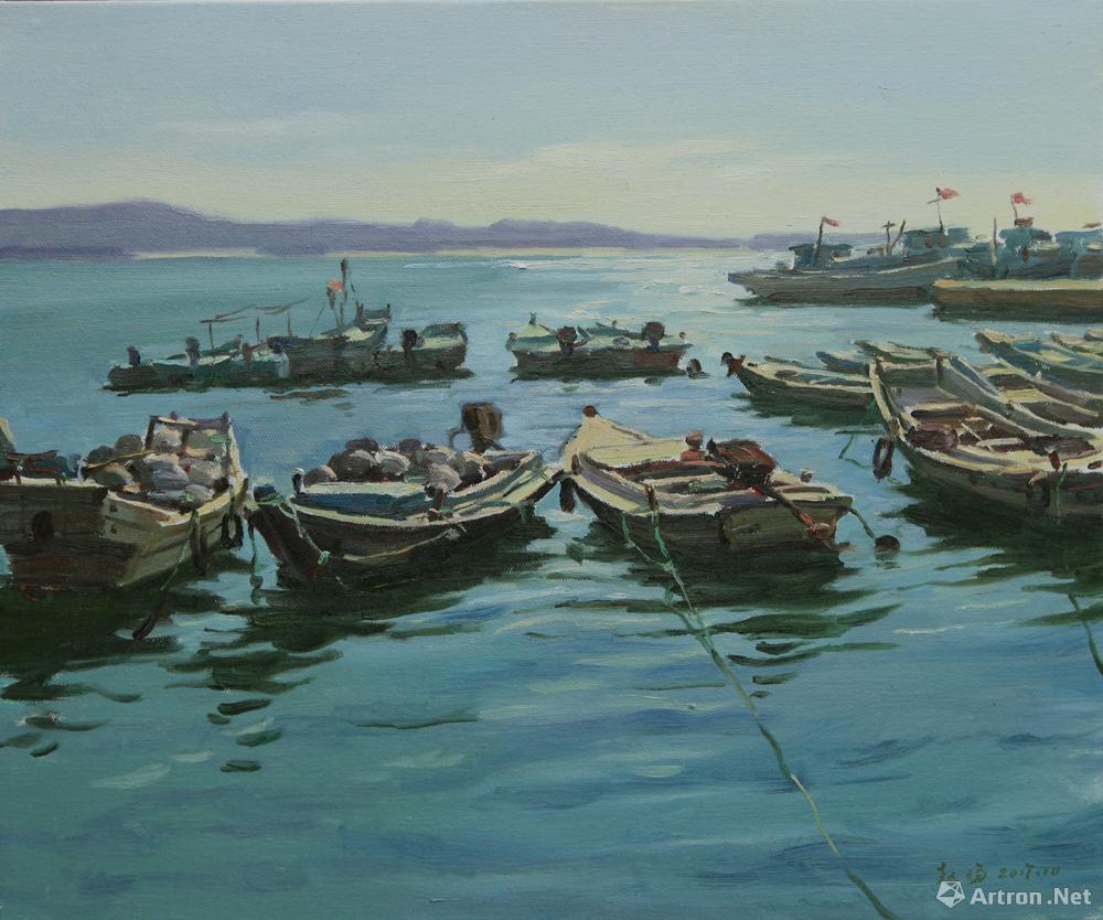 "向海而生·兴邦立业"油画作品邀请展