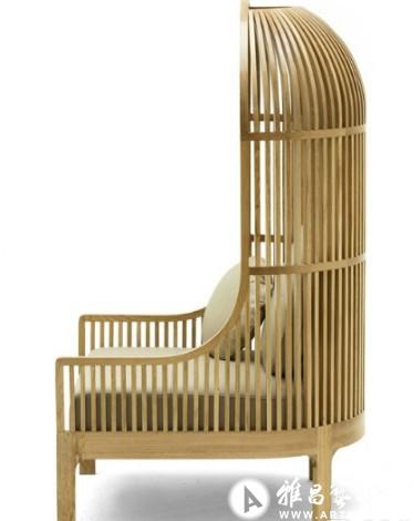 宛如鸟笼 Autoban推出独特优雅的高背椅