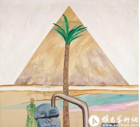 大卫霍克尼埃及旅行纪念之作登佳士得