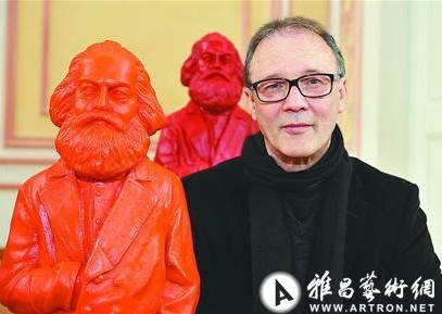 德国艺术家创作马克思塑像纪念马克思诞辰