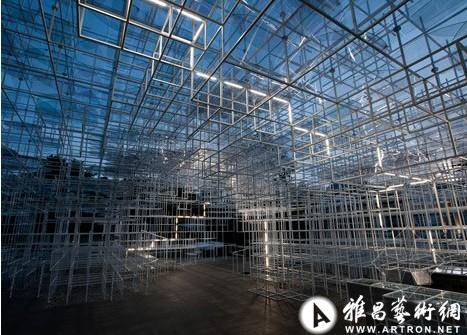 Uva设计在藤本壮介2013蛇形画廊中创造“电风暴”