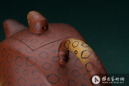 金钱豹紫砂壶 壶中经典葛军独创