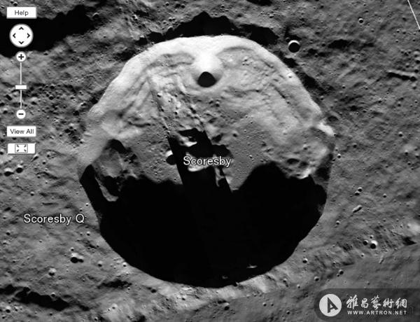 nasa公布史上最大月球照面积近13美国