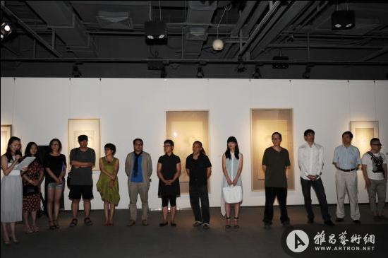 墨言新语当代水墨展在1+1艺术中心举办