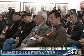中国书画频道：云海画院揭牌仪式暨首届作品展在京举行